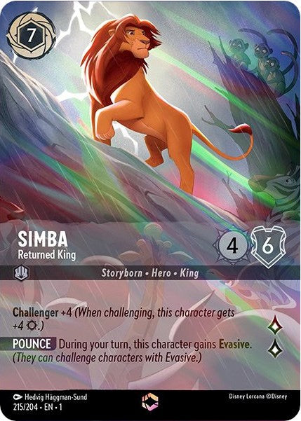 Simba - Returned King (Enchanted) (215/204) [The First Chapter] | L.A. Mood Comics and Games