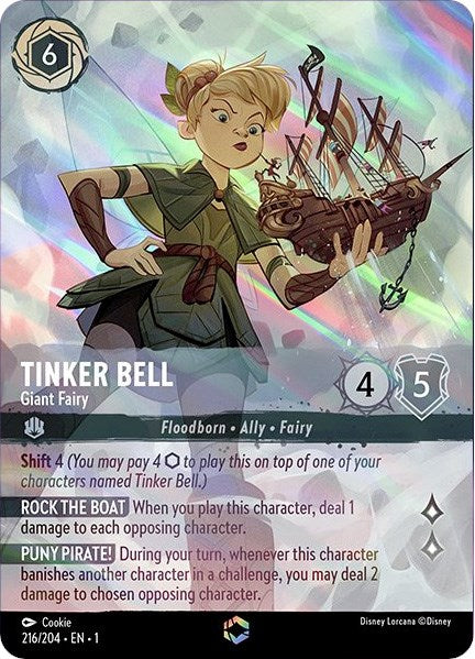Tinker Bell - Giant Fairy (Enchanted) (216/204) [The First Chapter] | L.A. Mood Comics and Games