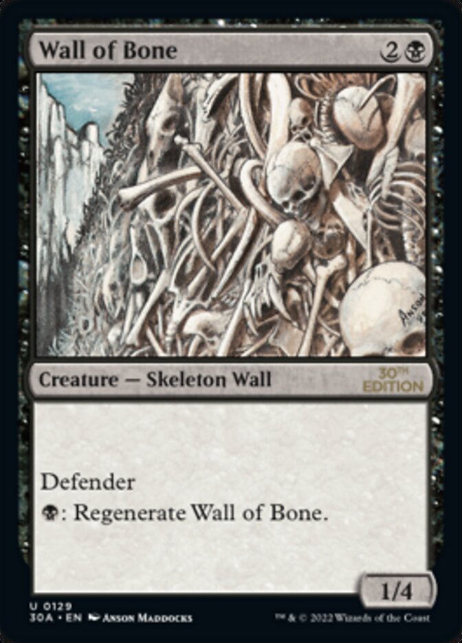 Wall of Bone [30th Anniversary Edition] | L.A. Mood Comics and Games