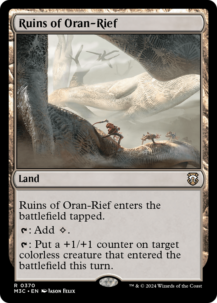 Ruins of Oran-Rief (Ripple Foil) [Modern Horizons 3 Commander] | L.A. Mood Comics and Games