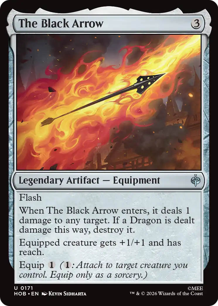 The Black Arrow [The Hobbit] | L.A. Mood Comics and Games