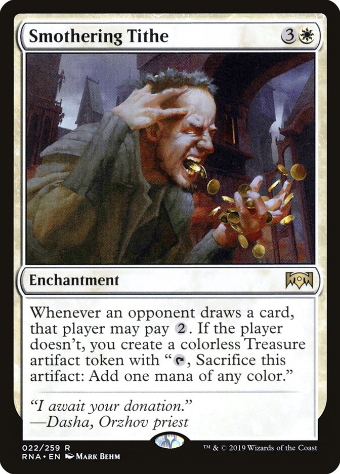 Smothering Tithe [Ravnica Allegiance] | L.A. Mood Comics and Games