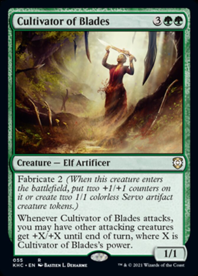 Cultivator of Blades [Kaldheim Commander] | L.A. Mood Comics and Games