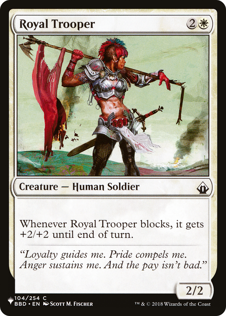 Royal Trooper [The List] | L.A. Mood Comics and Games