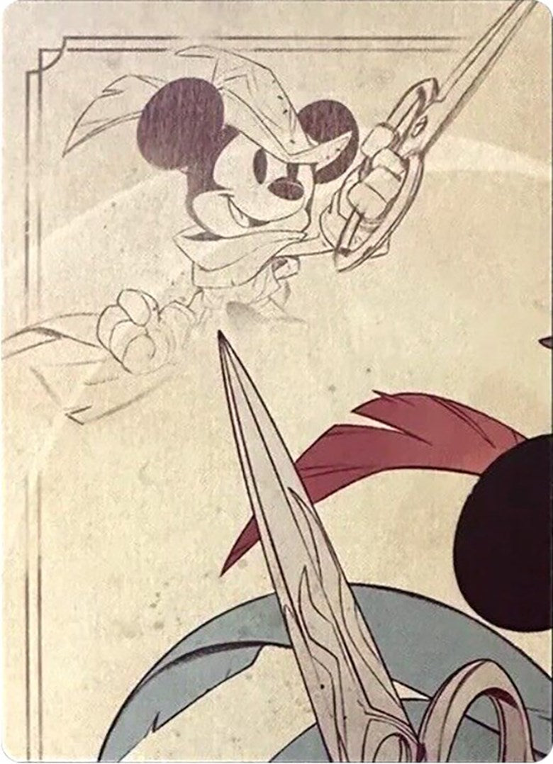 Mickey Mouse - Brave Little Tailor Puzzle Insert (Top Left) [The First Chapter] | L.A. Mood Comics and Games