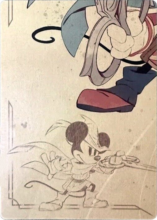 Mickey Mouse - Brave Little Tailor Puzzle Insert (Bottom Left) [The First Chapter] | L.A. Mood Comics and Games