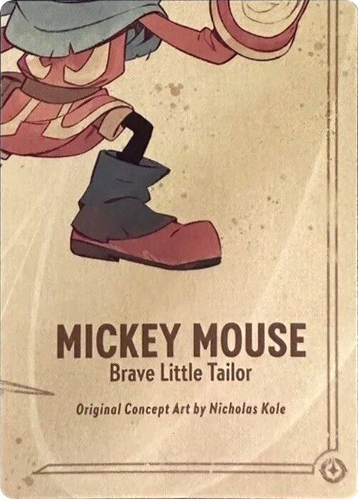 Mickey Mouse - Brave Little Tailor Puzzle Insert (Bottom Right) [The First Chapter] | L.A. Mood Comics and Games