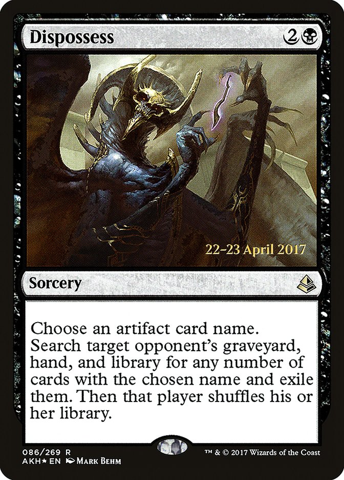 Dispossess [Amonkhet Prerelease Promos] | L.A. Mood Comics and Games