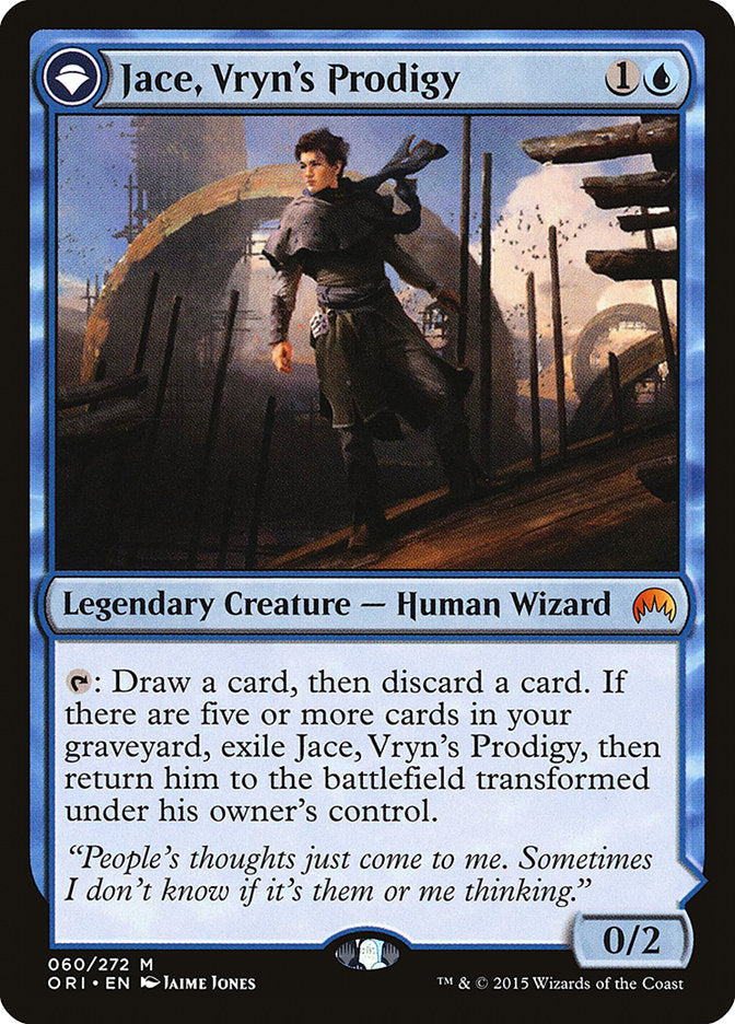 Jace, Vryn's Prodigy // Jace, Telepath Unbound [Magic Origins] | L.A. Mood Comics and Games