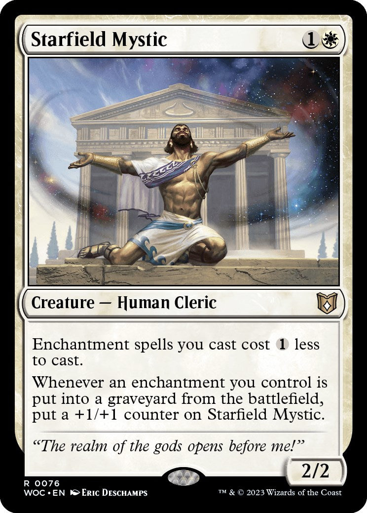 Starfield Mystic [Wilds of Eldraine Commander] | L.A. Mood Comics and Games