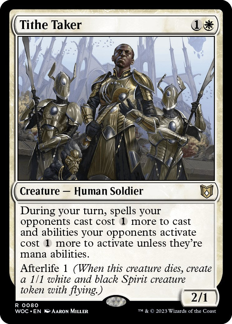 Tithe Taker [Wilds of Eldraine Commander] | L.A. Mood Comics and Games