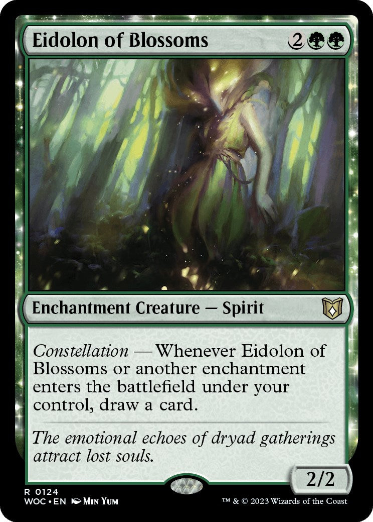 Eidolon of Blossoms [Wilds of Eldraine Commander] | L.A. Mood Comics and Games