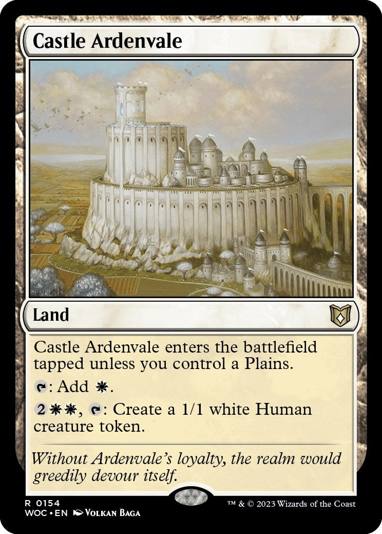 Castle Ardenvale [Wilds of Eldraine Commander] | L.A. Mood Comics and Games
