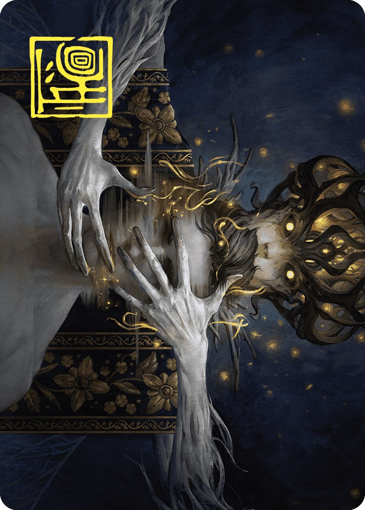 Ego Drain Art Card (Gold-Stamped Signature) [Wilds of Eldraine Art Series] | L.A. Mood Comics and Games