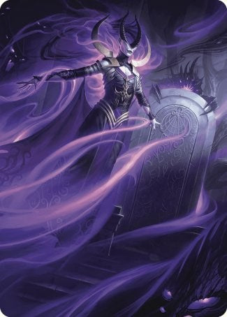 Ashiok, Wicked Manipulator Art Card (10/81) [Wilds of Eldraine Art Series] | L.A. Mood Comics and Games