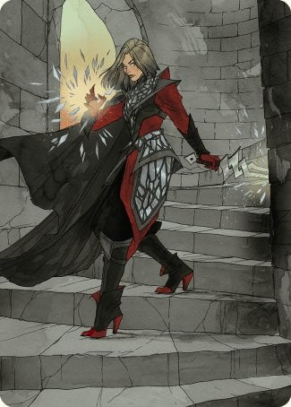 Rowan, Scion of War Art Card (59/81) [Wilds of Eldraine Art Series] | L.A. Mood Comics and Games