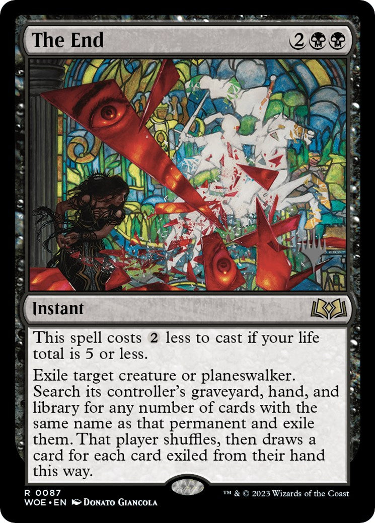 The End (Promo Pack) [Wilds of Eldraine Promos] | L.A. Mood Comics and Games
