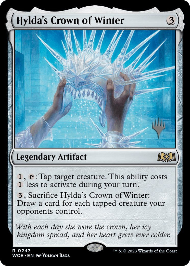 Hylda's Crown of Winter (Promo Pack) [Wilds of Eldraine Promos] | L.A. Mood Comics and Games