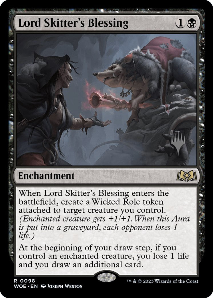 Lord Skitter's Blessing (Promo Pack) [Wilds of Eldraine Promos] | L.A. Mood Comics and Games