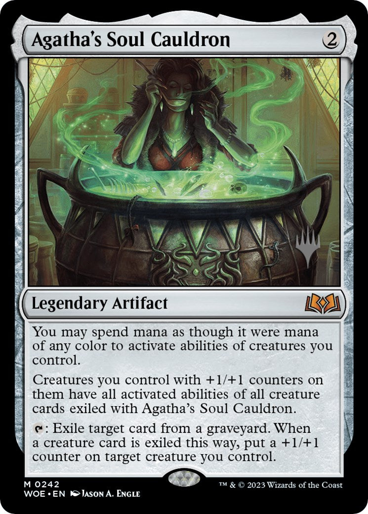 Agatha's Soul Cauldron (Promo Pack) [Wilds of Eldraine Promos] | L.A. Mood Comics and Games