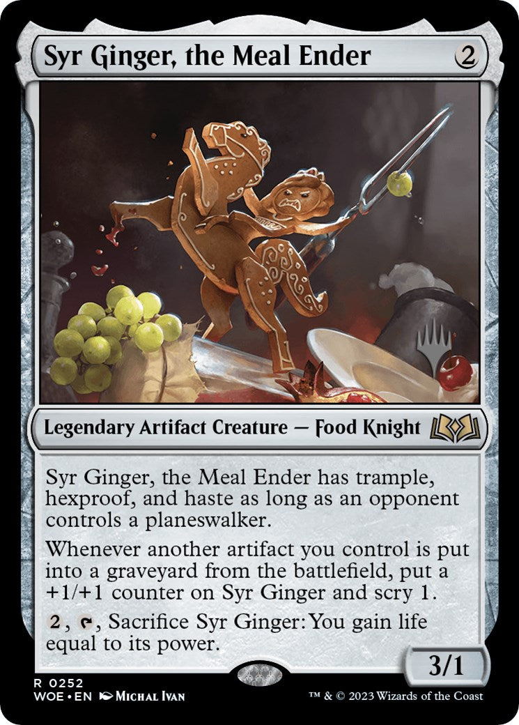 Syr Ginger, the Meal Ender (Promo Pack) [Wilds of Eldraine Promos] | L.A. Mood Comics and Games