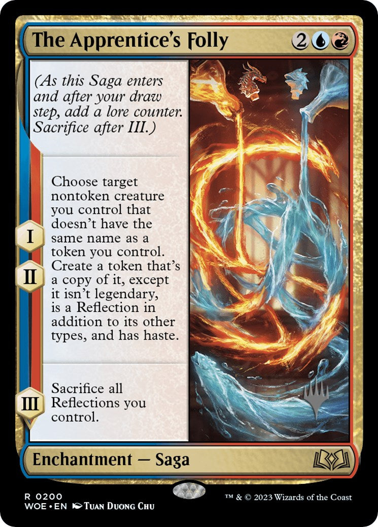 The Apprentice's Folly (Promo Pack) [Wilds of Eldraine Promos] | L.A. Mood Comics and Games
