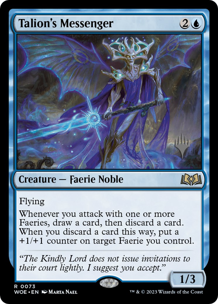 Talion's Messenger (Promo Pack) [Wilds of Eldraine Promos] | L.A. Mood Comics and Games