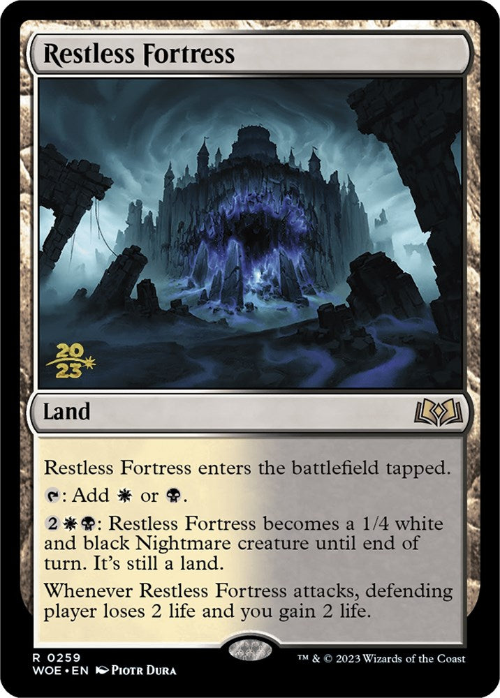 Restless Fortress [Wilds of Eldraine Prerelease Promos] | L.A. Mood Comics and Games