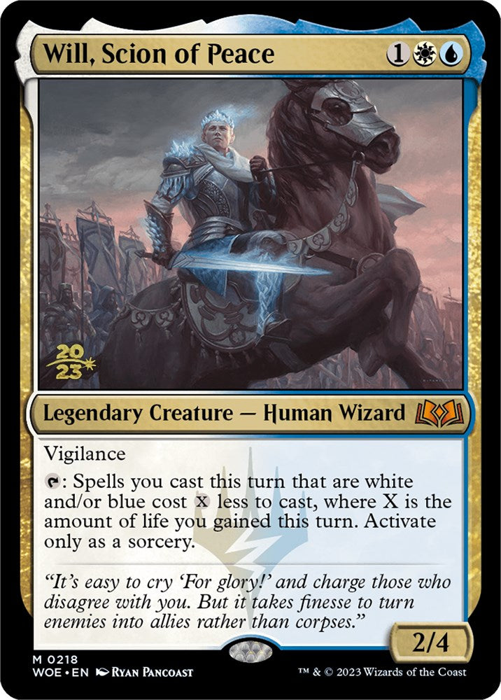 Will, Scion of Peace [Wilds of Eldraine Prerelease Promos] | L.A. Mood Comics and Games