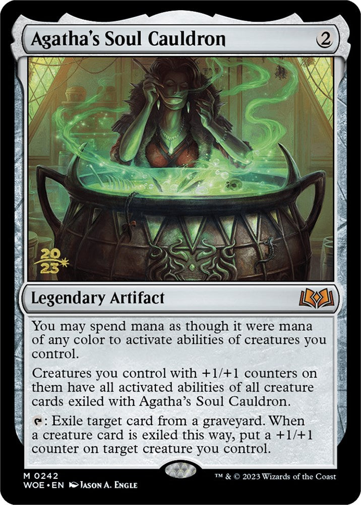 Agatha's Soul Cauldron [Wilds of Eldraine Prerelease Promos] | L.A. Mood Comics and Games