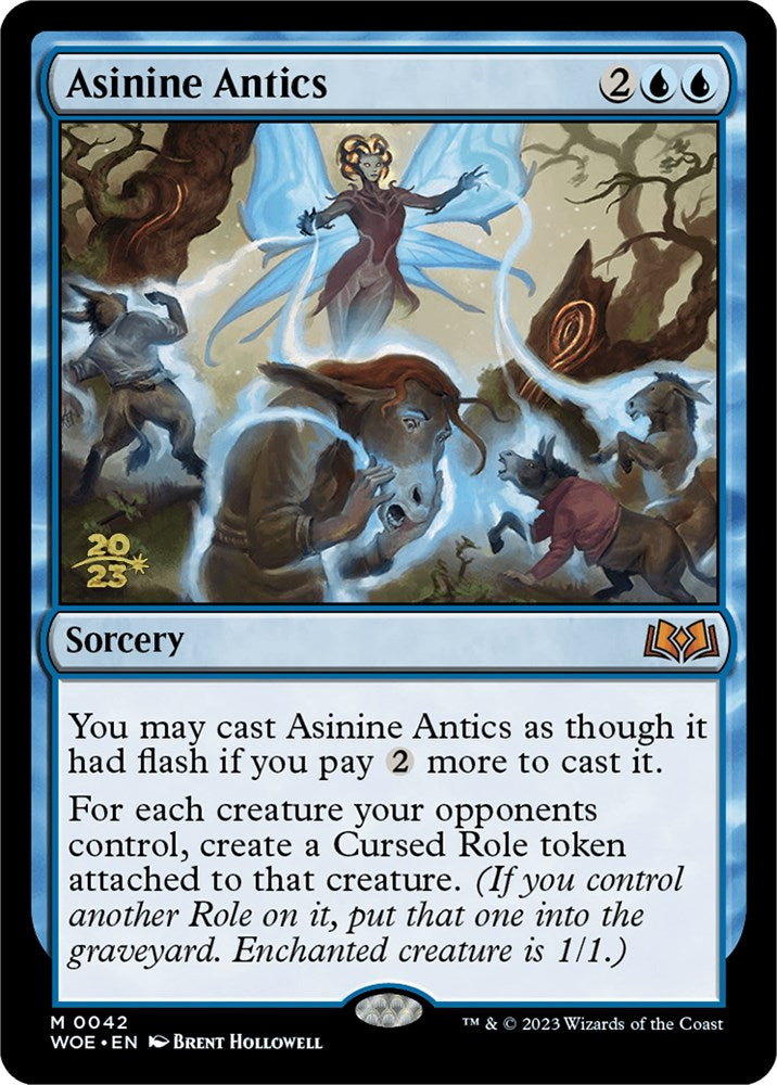 Asinine Antics [Wilds of Eldraine Prerelease Promos] | L.A. Mood Comics and Games
