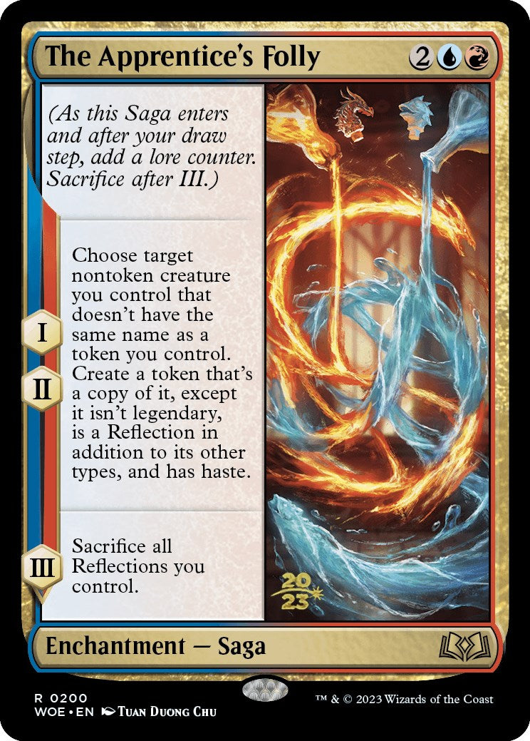 The Apprentice's Folly [Wilds of Eldraine Prerelease Promos] | L.A. Mood Comics and Games