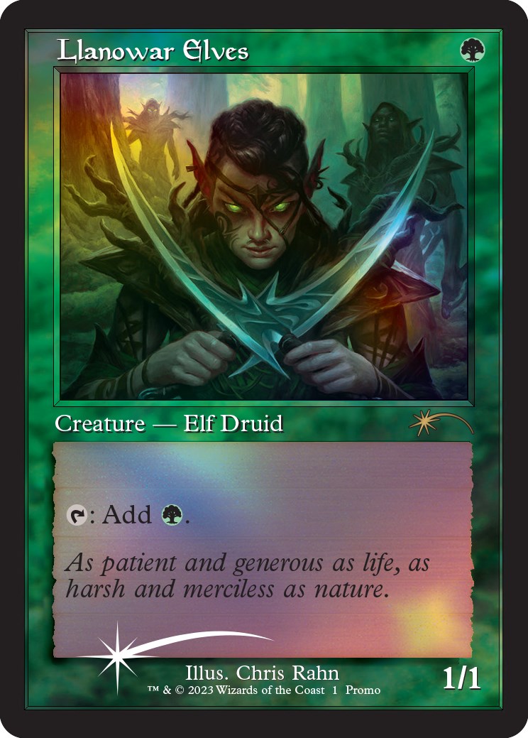 Llanowar Elves (Retro) [Media Promos] | L.A. Mood Comics and Games