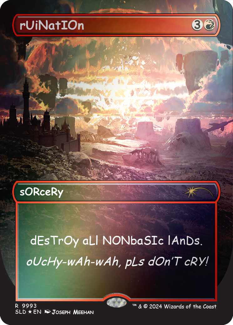 rUiNatIOn (Rainbow Foil) [Secret Lair Drop Series] | L.A. Mood Comics and Games