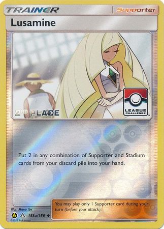 Lusamine (153a/156) (League Challenge Alt Art 2nd Place) [Sun & Moon: Ultra Prism] | L.A. Mood Comics and Games