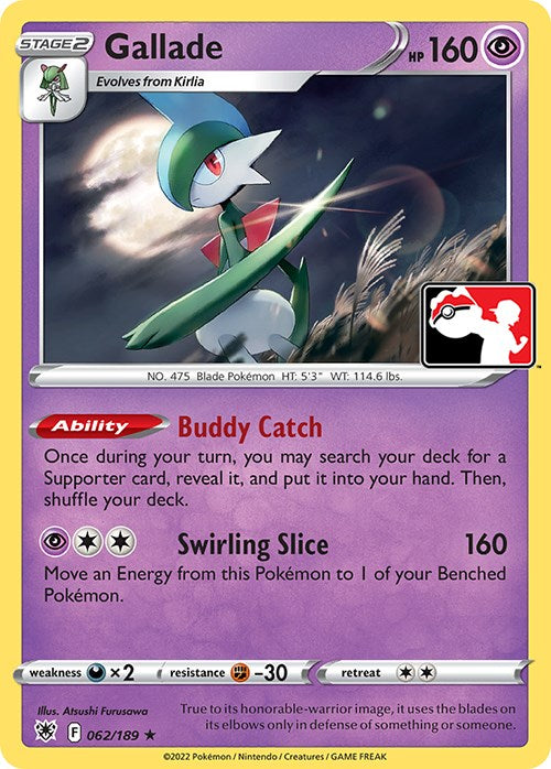 Gallade (062/189) [Prize Pack Series Three] | L.A. Mood Comics and Games