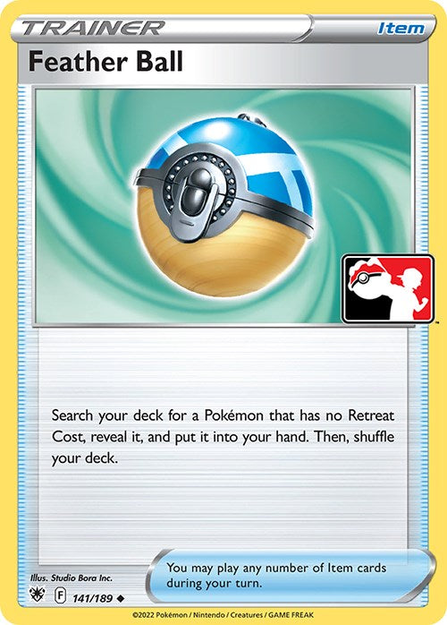 Feather Ball (141/189) [Prize Pack Series Three] | L.A. Mood Comics and Games