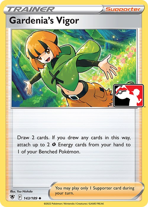 Gardenia's Vigor (143/189) [Prize Pack Series Three] | L.A. Mood Comics and Games