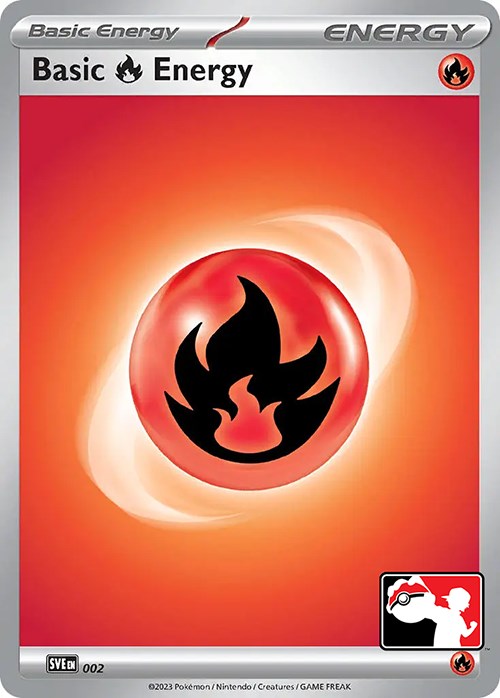 Basic Fire Energy (002) [Prize Pack Series Three] | L.A. Mood Comics and Games