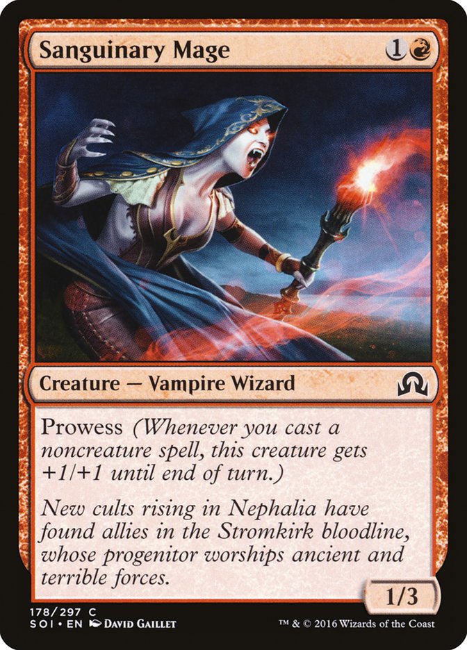 Sanguinary Mage [Shadows over Innistrad] | L.A. Mood Comics and Games