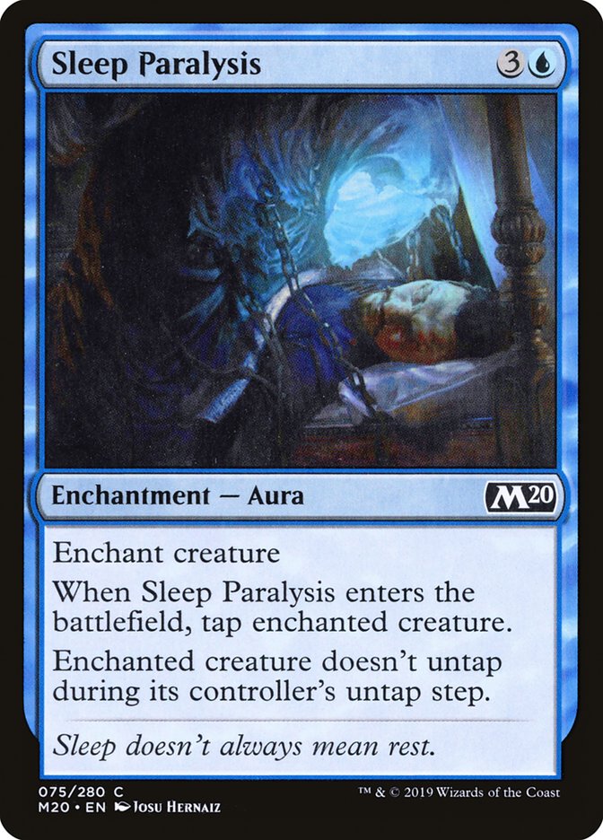 Sleep Paralysis [Core Set 2020] | L.A. Mood Comics and Games