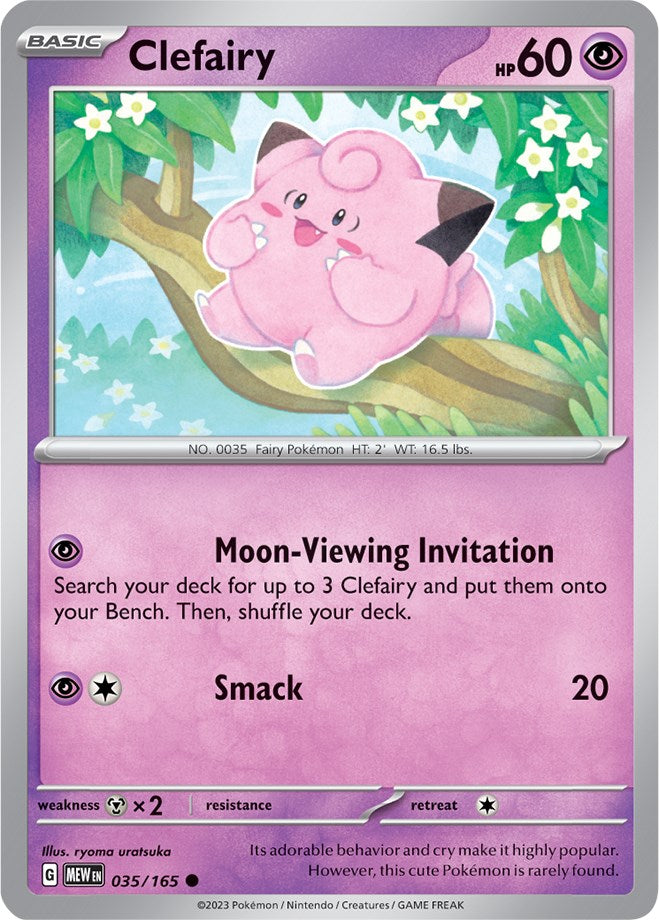 Clefairy (035/165) [Scarlet & Violet 151] | L.A. Mood Comics and Games