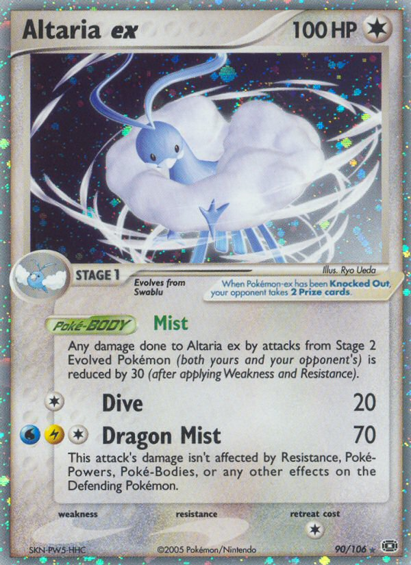 Altaria ex (90/106) [EX: Emerald] | L.A. Mood Comics and Games