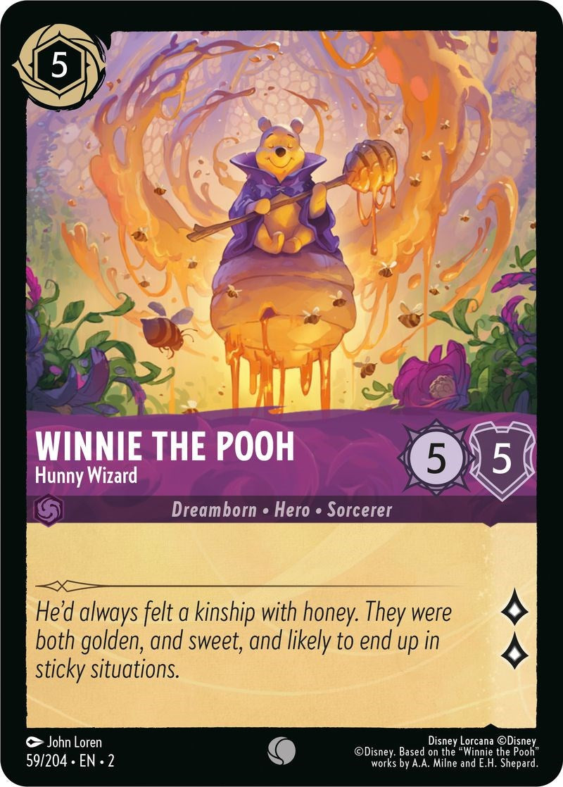 Winnie the Pooh - Hunny Wizard (59/204) [Rise of the Floodborn] | L.A. Mood Comics and Games