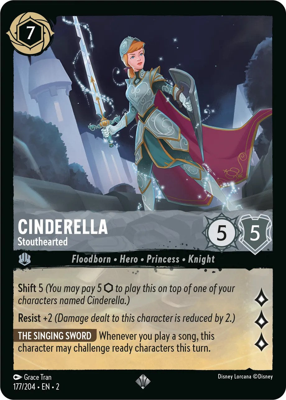 Cinderella - Stouthearted (177/204) [Rise of the Floodborn] | L.A. Mood Comics and Games