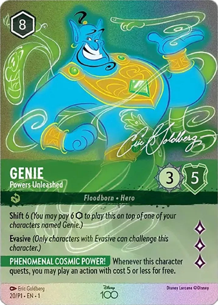 Genie - Powers Unleashed (Enchanted) (20) [Disney100 Promos] | L.A. Mood Comics and Games