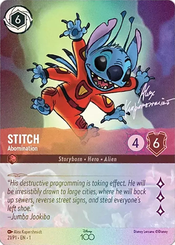 Stitch - Abomination (Enchanted) (21) [Disney100 Promos] | L.A. Mood Comics and Games