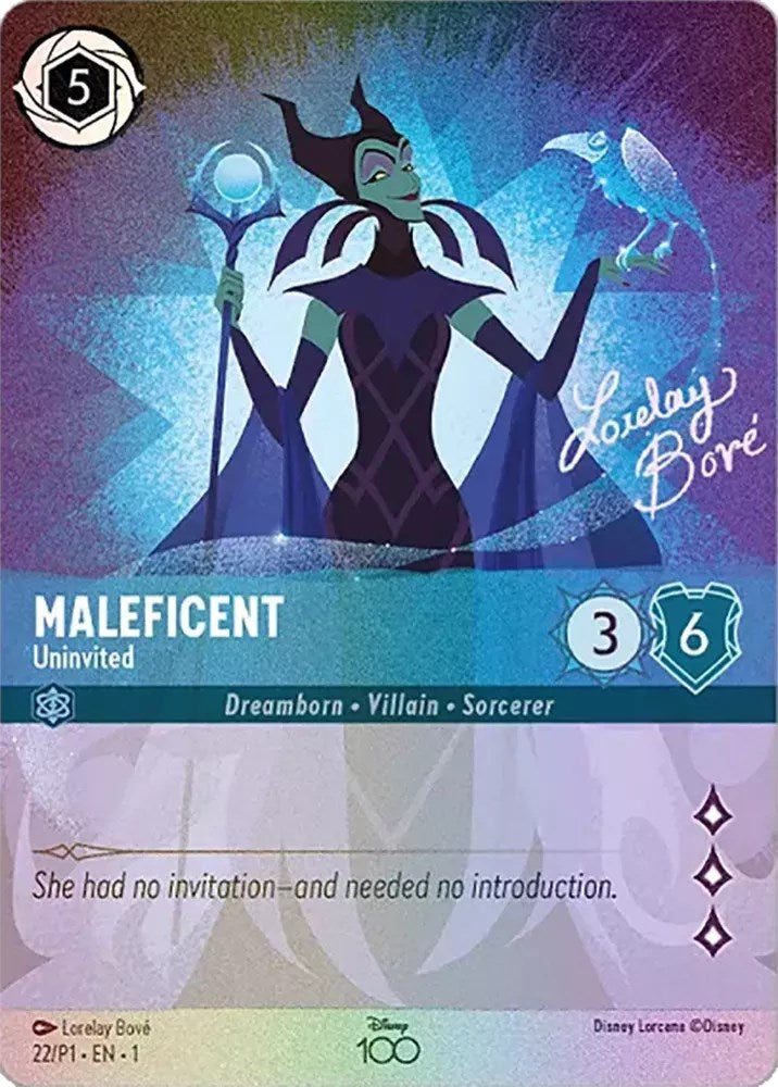 Maleficent - Uninvited (Enchanted) (22) [Disney100 Promos] | L.A. Mood Comics and Games