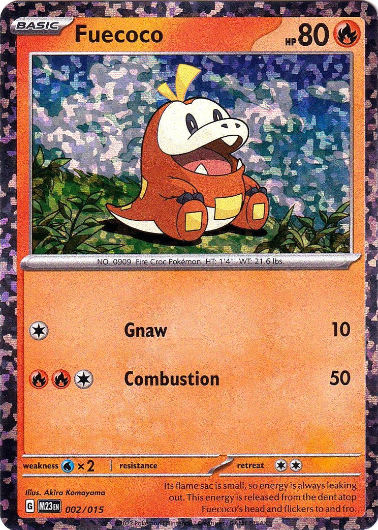 Fuecoco (002/015) [McDonald's Promos: 2023 Collection] | L.A. Mood Comics and Games