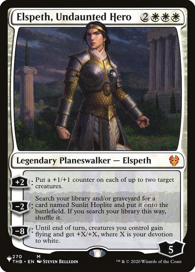Elspeth, Undaunted Hero [The List] | L.A. Mood Comics and Games